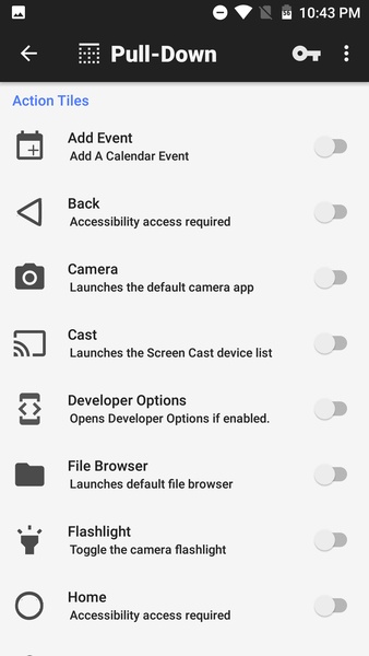 Shortcutter - Quick Settings - Preview 3