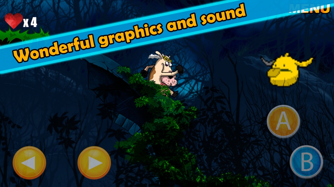 Cow Adventure Jump Platform 2D - Preview 5