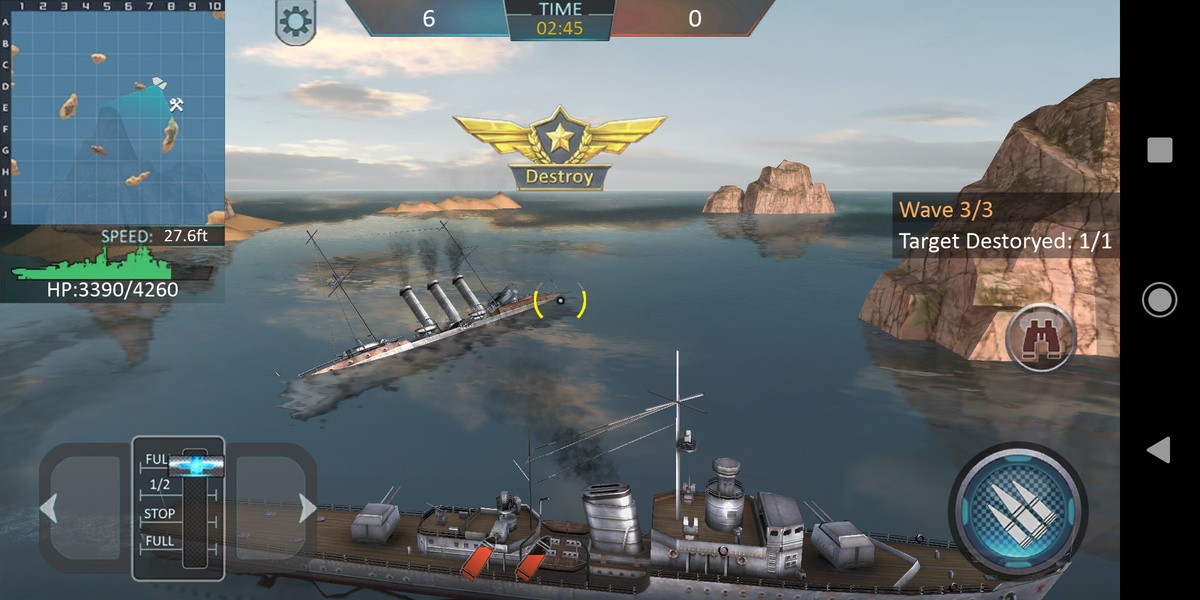 Download do APK de Ataque de Navio de Guerra 3D para Android