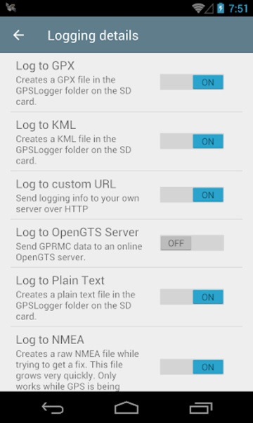 GPSLogger - Preview 2