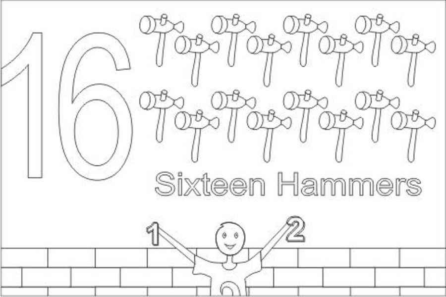 Numbers Coloring Book - Preview 1