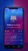 FC Barcelone Keyboard themes screenshot 1