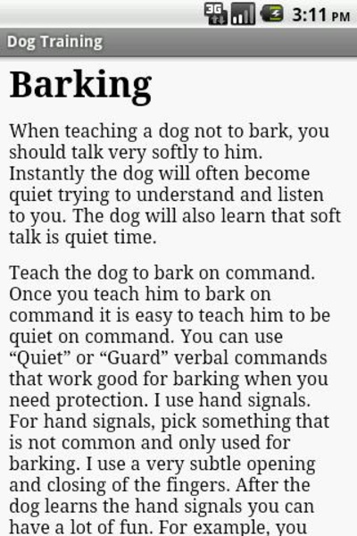 Dog Training - Preview 3