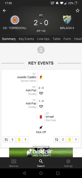Soccerway - Preview 4