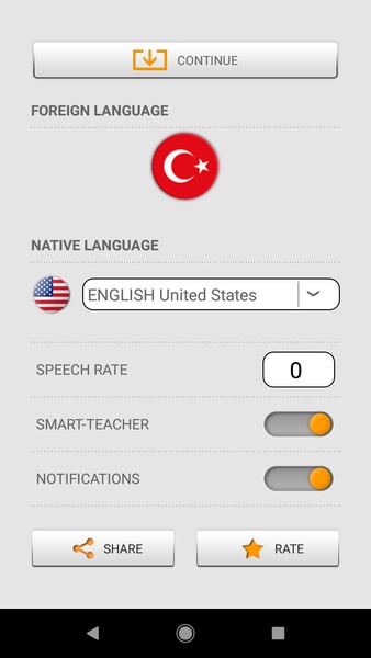 Learn Turkish words with Smart-Teacher - Preview 1
