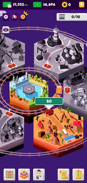 Idle Train Station Tycoon : Money Clicker Inc. - Preview 2