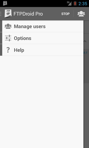 FTPDroid - Preview 1
