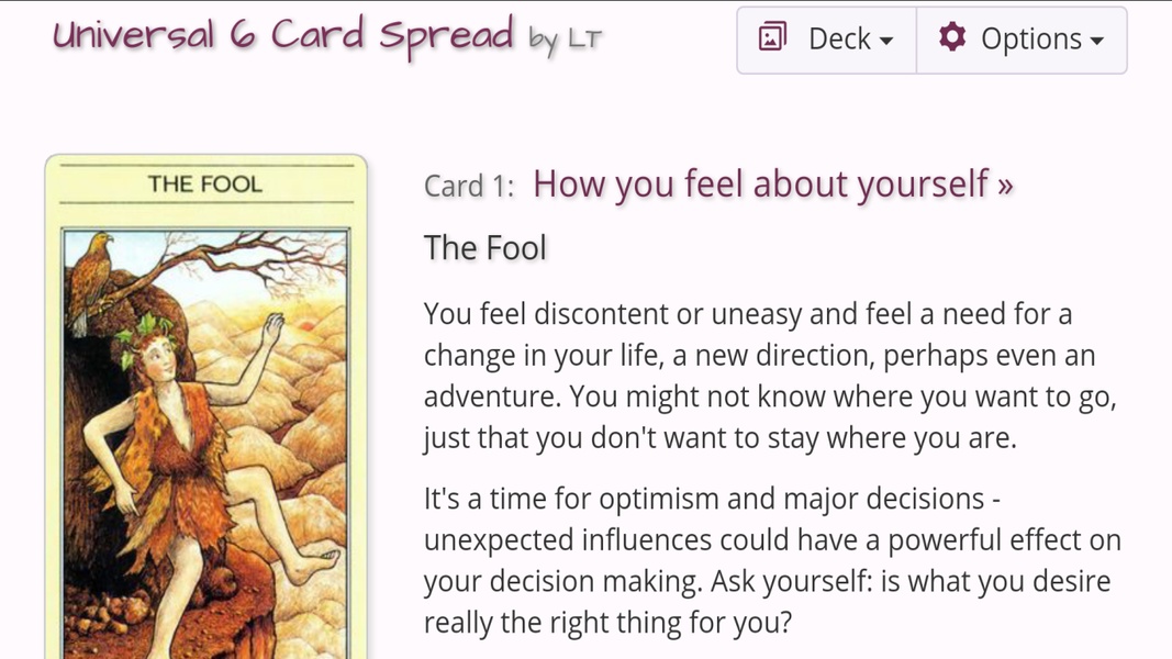 Paranormal Tarot, Palm, Numerology end more - Preview 1