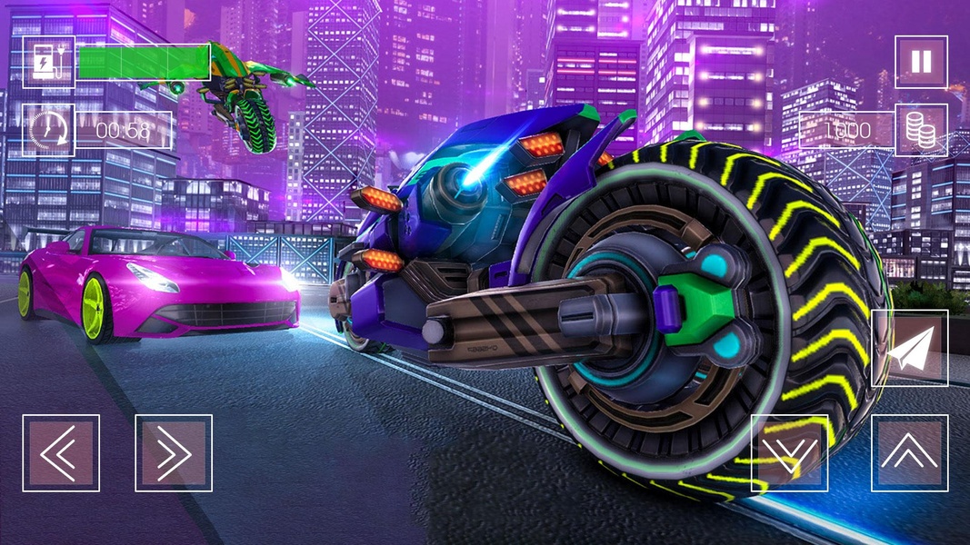Flying Bike Future City Mayhem - Preview 4