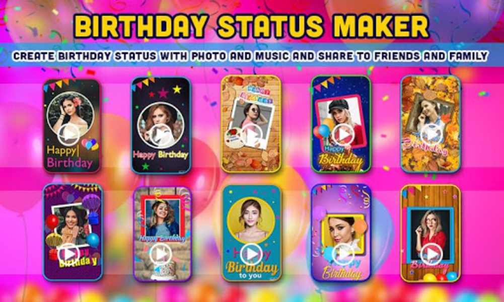Birthday Video Maker with Music - Preview 5