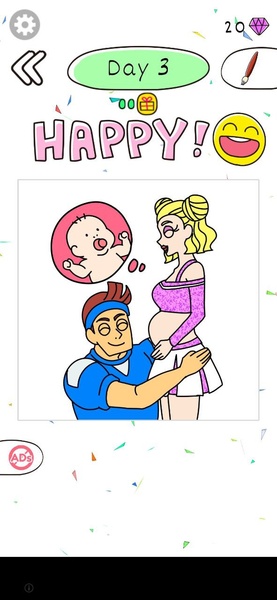 Draw Happy Cheerleader - Preview 3