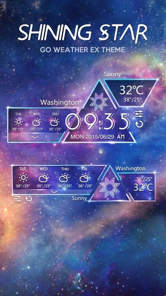 ShiningStar GOLauncher EX Weather 2in1 - Preview 5