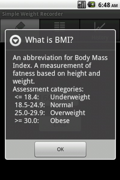 Simple Weight Recorder - Preview 1