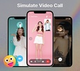 Prank Video Call: Simulate SMS screenshot 1