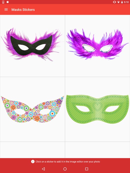 Masks Stickers - Preview 2