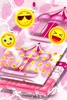 Pink Carousel Keyboard screenshot 1