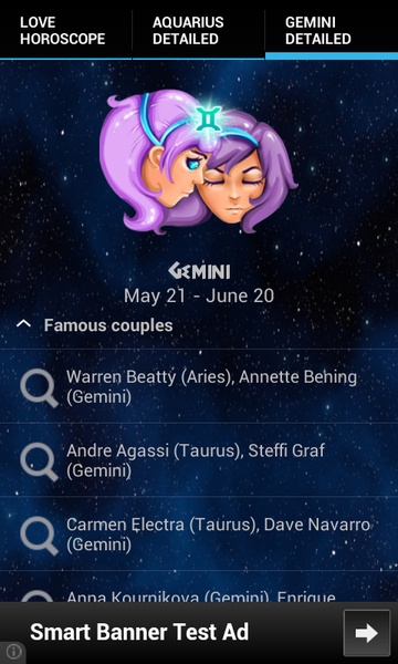 Love Horoscope match - Preview 1