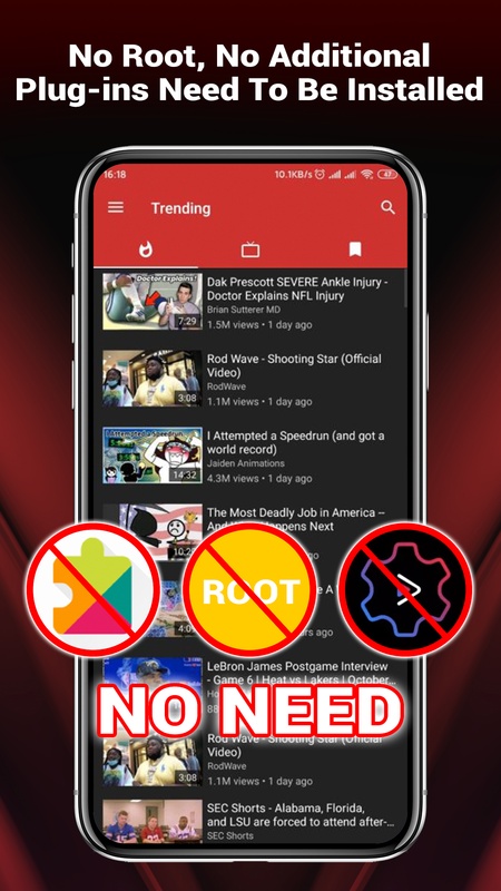 Youtube Vanced Get Youtube Videos Without Ads 2 15 80 101 Per Android Download