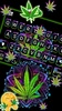 Neon Mandala Weed Keyboard Bac screenshot 4