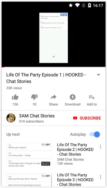 Chat Story Videos App - Preview 7
