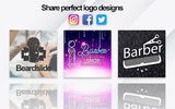 Barber Shop Logo screenshot 1