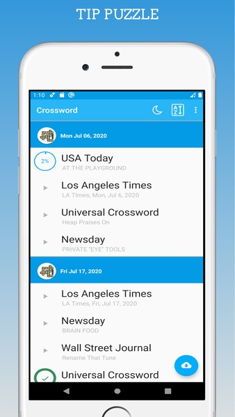 Newspaper Crossword - Preview 3