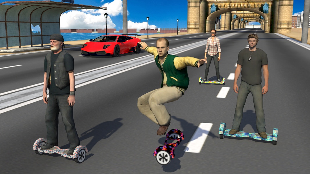 HoverBoard Rider Extreme Race - Preview 9