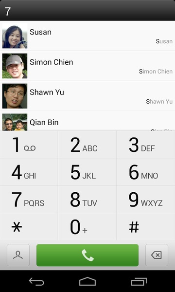 ExDialer - Dialer & Contacts - Preview 1