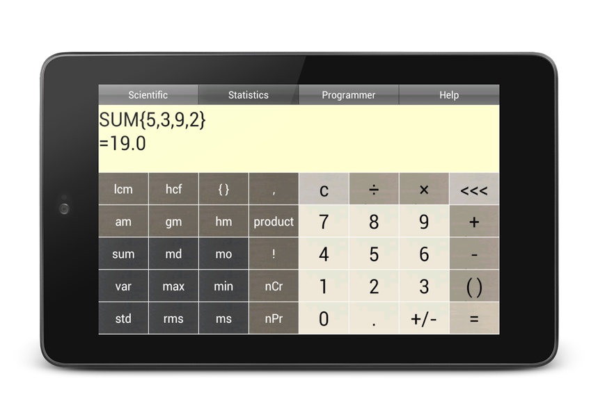 Pi Scientific Calculator - Preview 1