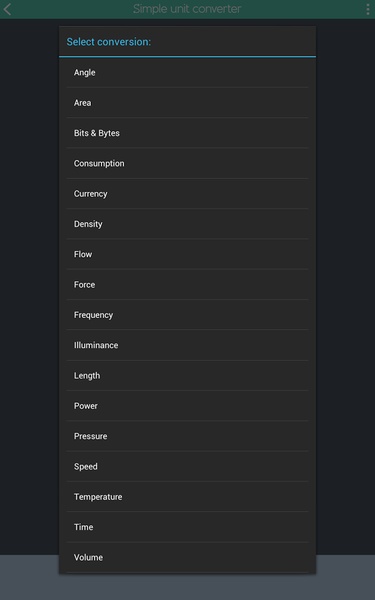 Simple Unit Converter - Preview 8