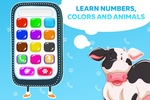 Phone for kids. Sounds, numbers, animals screenshot 3