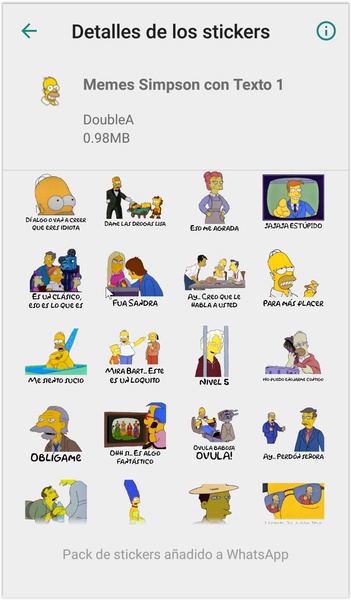 Stickers de los Simpsons - Preview 2