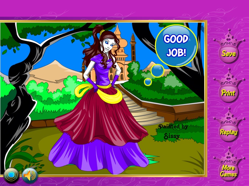 Coloring Princesses - Preview 4