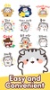Korean Stickers Maneki Cats screenshot 4
