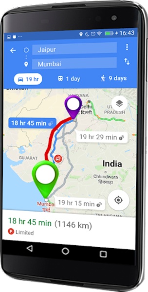 GPS Route Finder FREE - Preview 2