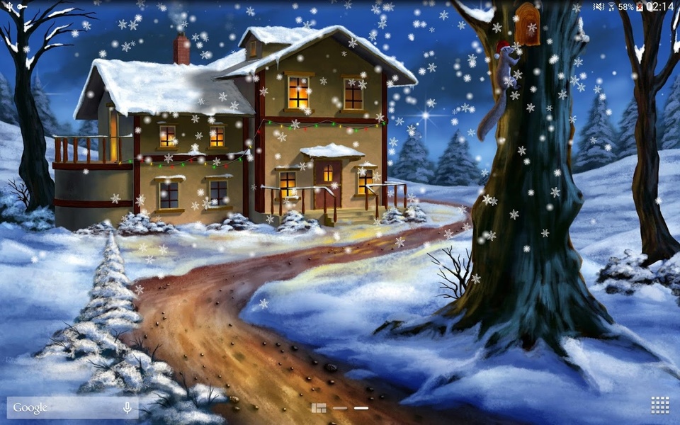 Cartoon Christmas Live Wallpaper - Preview 14