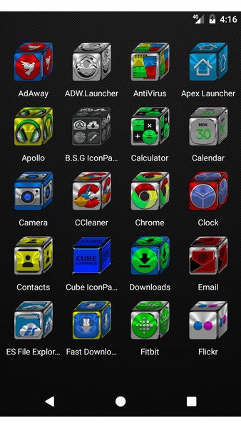 Cube Icon Pack Free - Preview 7