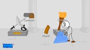 Stealing the diamond, a stickman adventure screenshot 2
