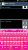 Pink Keyboard for S4 screenshot 6
