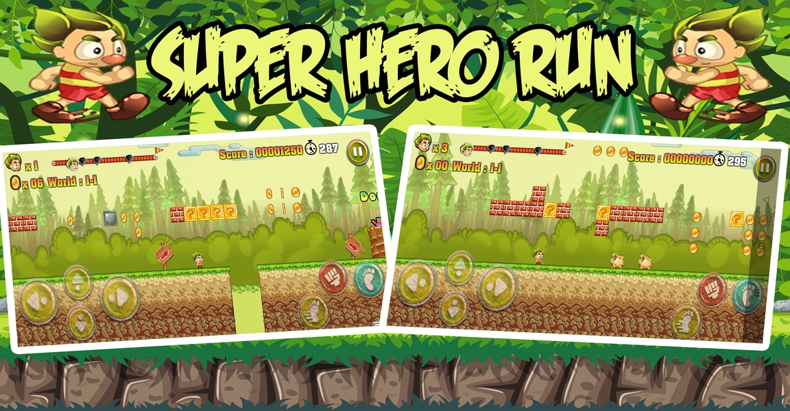 Super Hero Run - Preview 3