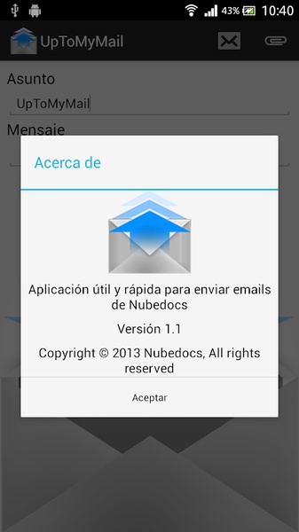 UpToMyMail - Preview 6