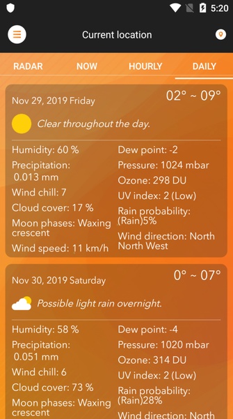 Weadile Radar - Preview 5