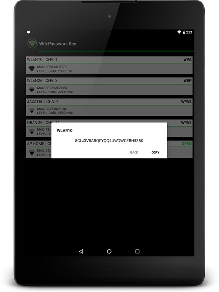 Wifi Password Key - Preview 1