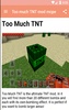 Too much TNT mod mcpe screenshot 2