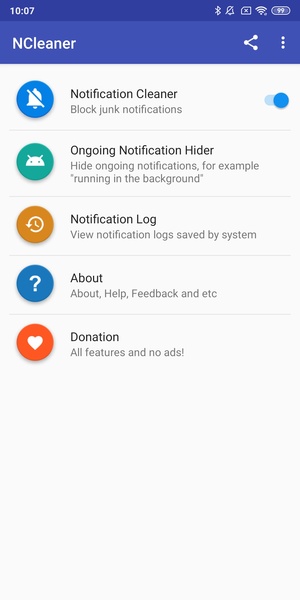 Notification Blocker & Cleaner & Heads-up Off - Preview 5