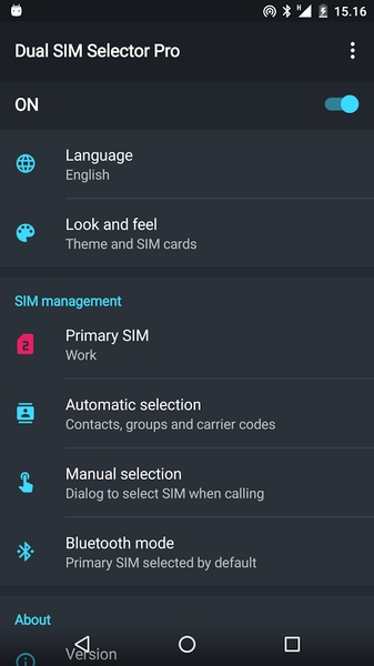 Dual SIM Selector - Preview 6