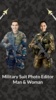 Military Suit Photo Editor for screenshot 8