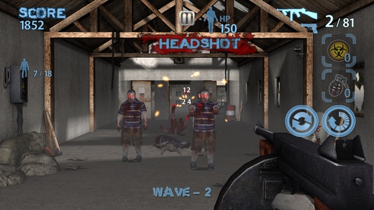 Zombie Hunter King screenshot 2