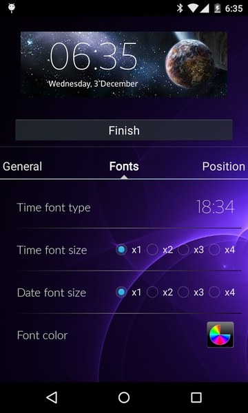 Clock Widget - Preview 11