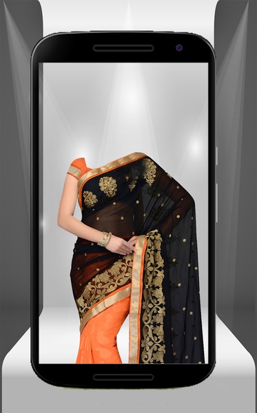 women saree suit photo montage - Preview 6